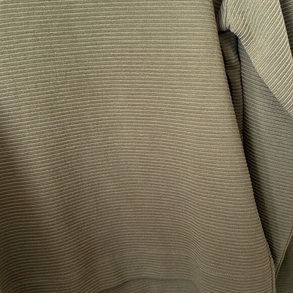 NWT SKFK Miren Green Ribbed Long Sleeve Crewneck Top - Picture 8 of 10